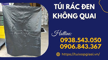 Túi rác đen không quai giá rẻ