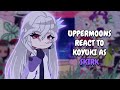 Uppermoons React To Koyuki As Skirk As Demon Slayer || Gacha React