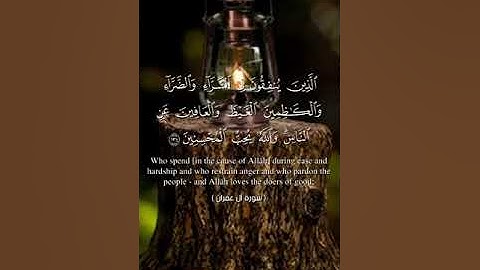 سورة آل عمران من 131 الى 135