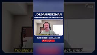 Jordan Peitzman Balances Promoting and Teaching #shorts