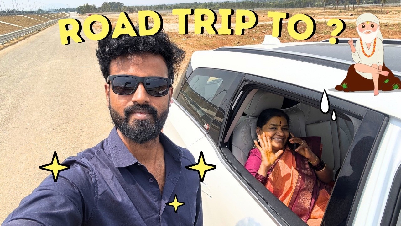 Sri Sathya Sai Baba Ashramam ku oru Kutty road trip! | Puttaparthi ❤️