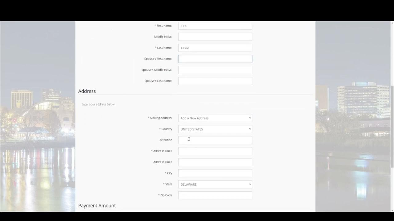PAYING DELAWARE STATE TAXES YouTube