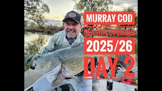 Late-Session GIANT! Murray Cod Season Opener, Day 2 on Gunbower Creek