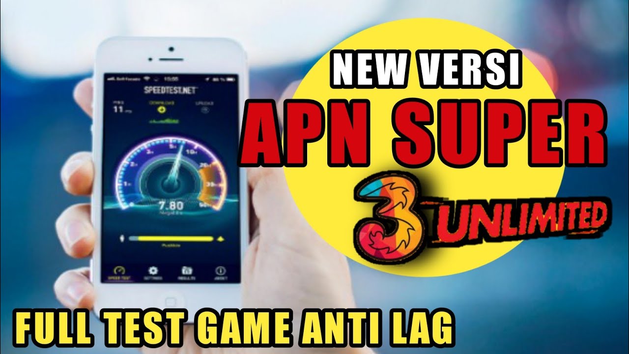 UPDATE NEW VERSI APN TRI 4G TERCEPAT (CARA ATASI TRI LEMOT ...