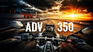 The NEW 2022 Honda ADV 350 🔔 What to expect from it? First test ride on the race track