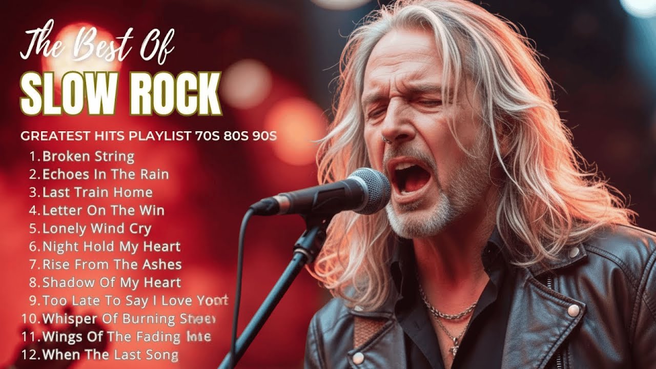 Ultimate 80s–90s Slow Rock Ballads Collection | Classic Love Songs, Timeless Rock Melodies