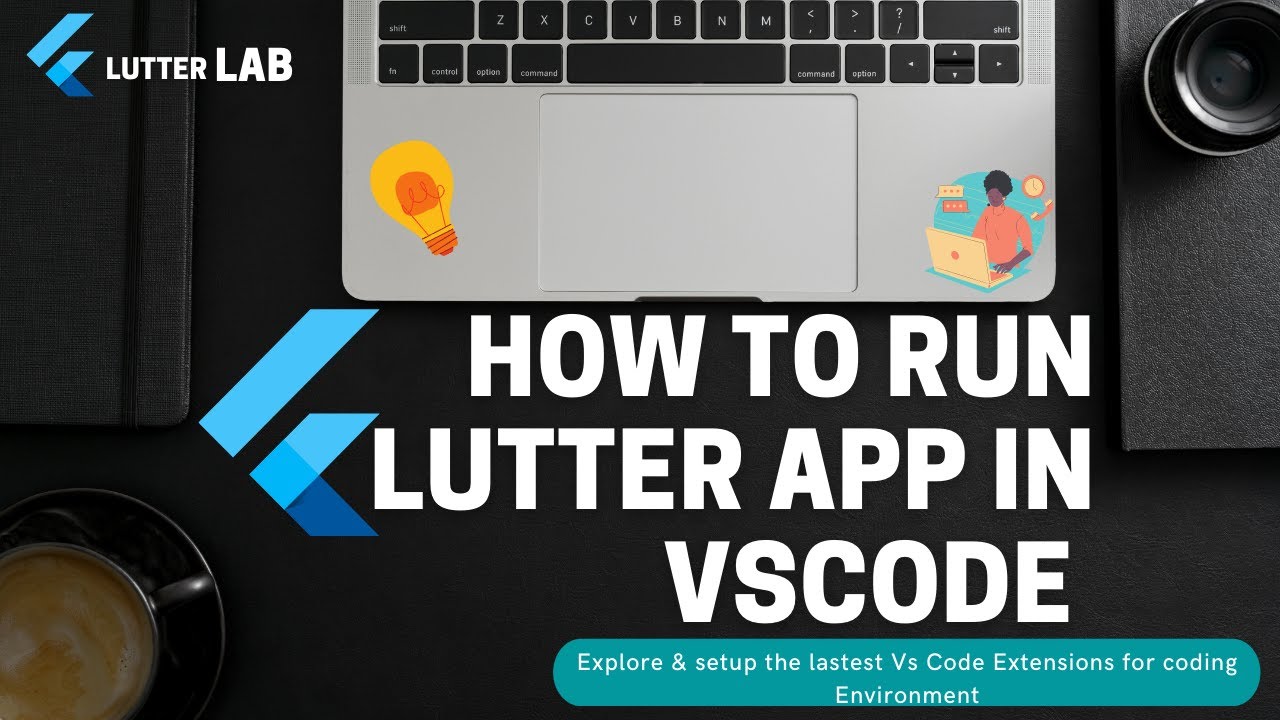 How to run Flutter application in VsCode - YouTube