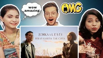 Judika x Lesti - Bukan Karena Tak Cinta (Official Music Video) | REACTION