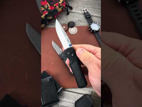 Hogue Saxum - New Button Lock Folder - Available in MagnaMax & Damascus at GPKNIVES.com!