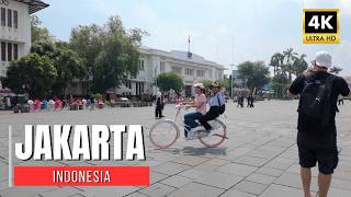 【Indonesia Walk 4K】Old Kota (Kota Tua) | Jakarta | 2025