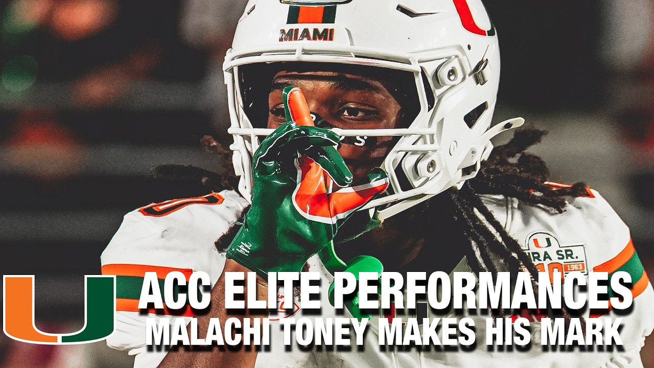 Miami's Malachi Toney Makes His Mark vs. Florida State | ACC Elite Performances