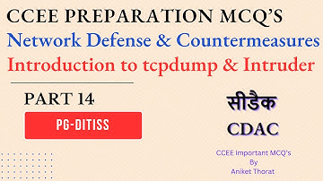 CDAC | PG-DITISS | CCEE Preparation MCQ