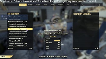 Bow and Commando Build for Saturday #fallout76 Stream (11,000+ hours PC WITH MODS)