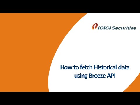 How To Fetch Historical Data Using Breeze API Getting Started With ...