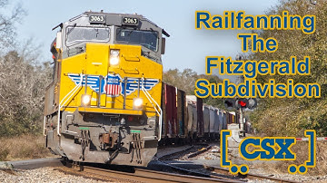 Railfanning the CSX Fitzgerald Sub - November 2021