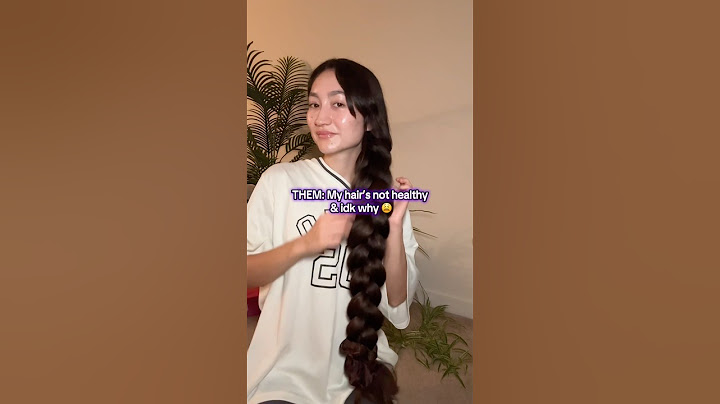For healthy hair TRY THIS 🌱✨