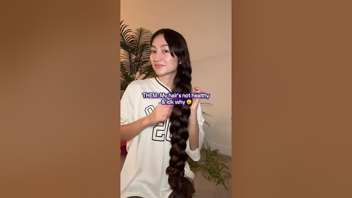 For healthy hair TRY THIS 🌱✨