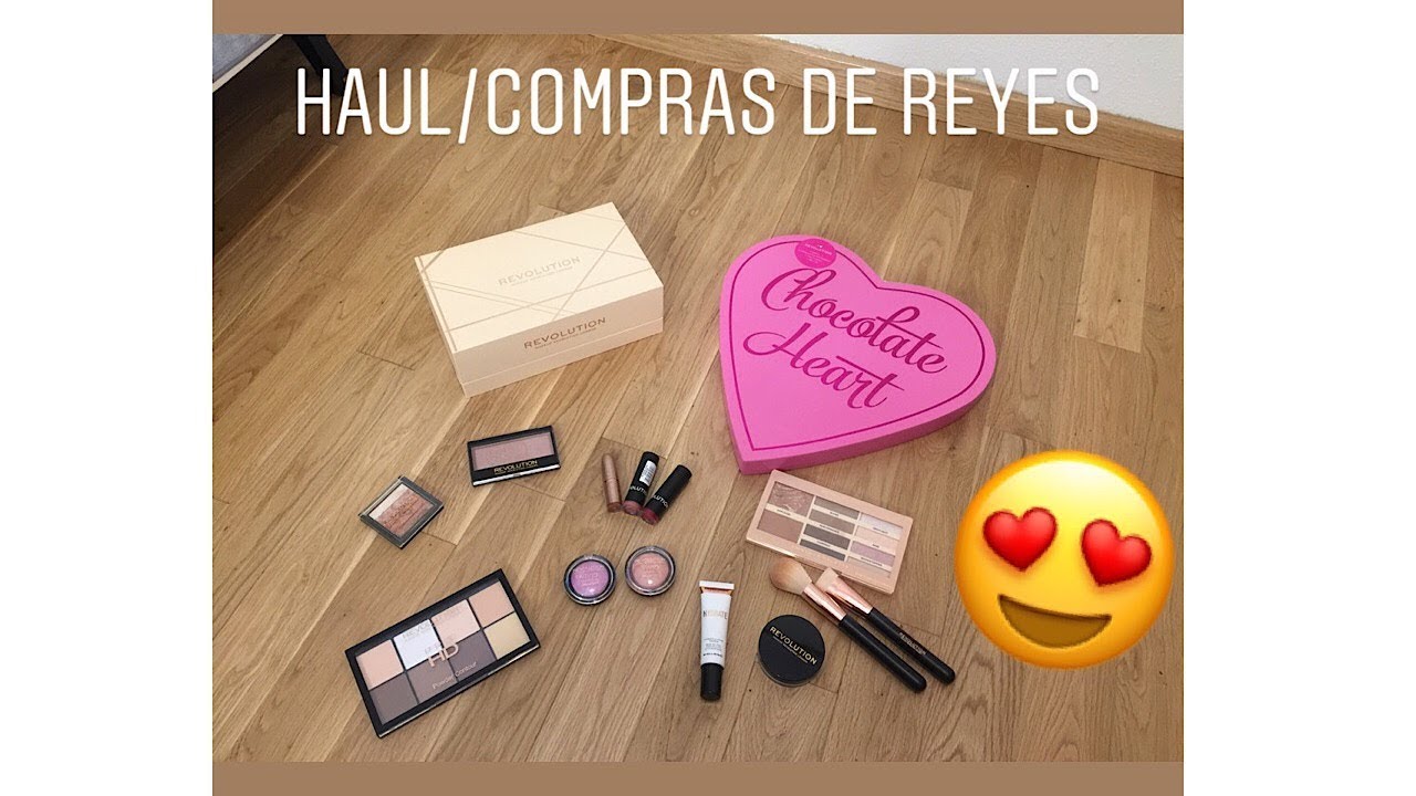 Haul/Compras de reyes a Revolution beauty - Makeup Luciab