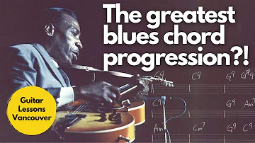 The greatest blues chord progression of all time (Stormy Monday)