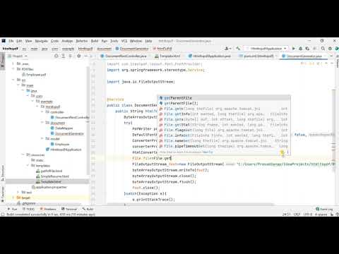 converting html to pdf in java. #java #development #developer #javaprogramming