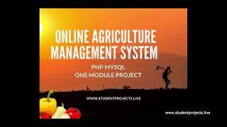 Web Based Application for Agriculture Management system screenshot 2