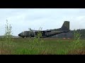 Bundeswehr C-160 TRANSALL at Airfield Jever - Landing &amp; Takeoff