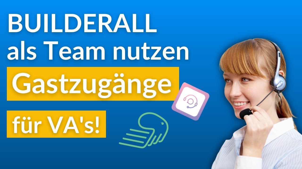 Builderall Tutorial deutsch | Builderall Zugang für Teammitglieder in unter 5 Minuten erstellt!