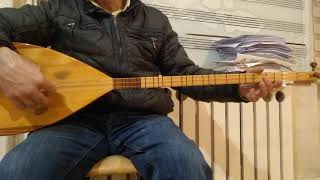 Sevdan İle Düştüm Yaban Ellere Bağlama İle Solfej