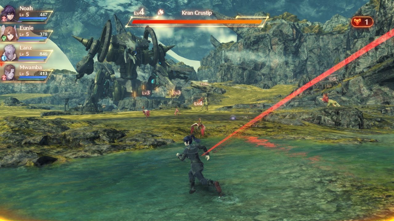 Xenoblade Chronicles 3 battle gameplay 