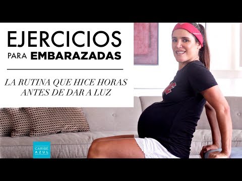 Rutina para embarazadas - 18 min. - 2do y 3er trimestre - Caribe Azul