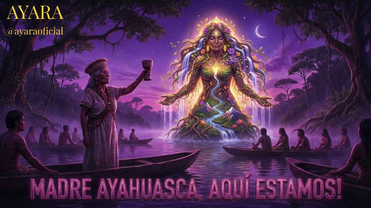 Canto à Madre Ayahuasca – Gratidão, Cura e Conexão Espiritual 🌿