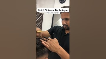 scissor Point Technique  #viral #shorts #scissors #youtubeshorts