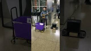 Amazing Japanese singer/guitarist at Back Bay Station!