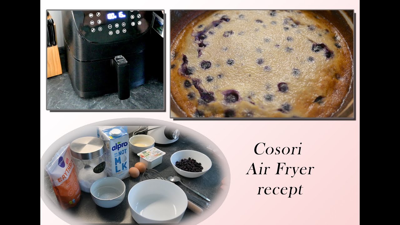 Cosori Air Fryer desszert recept #cosori #airfryer