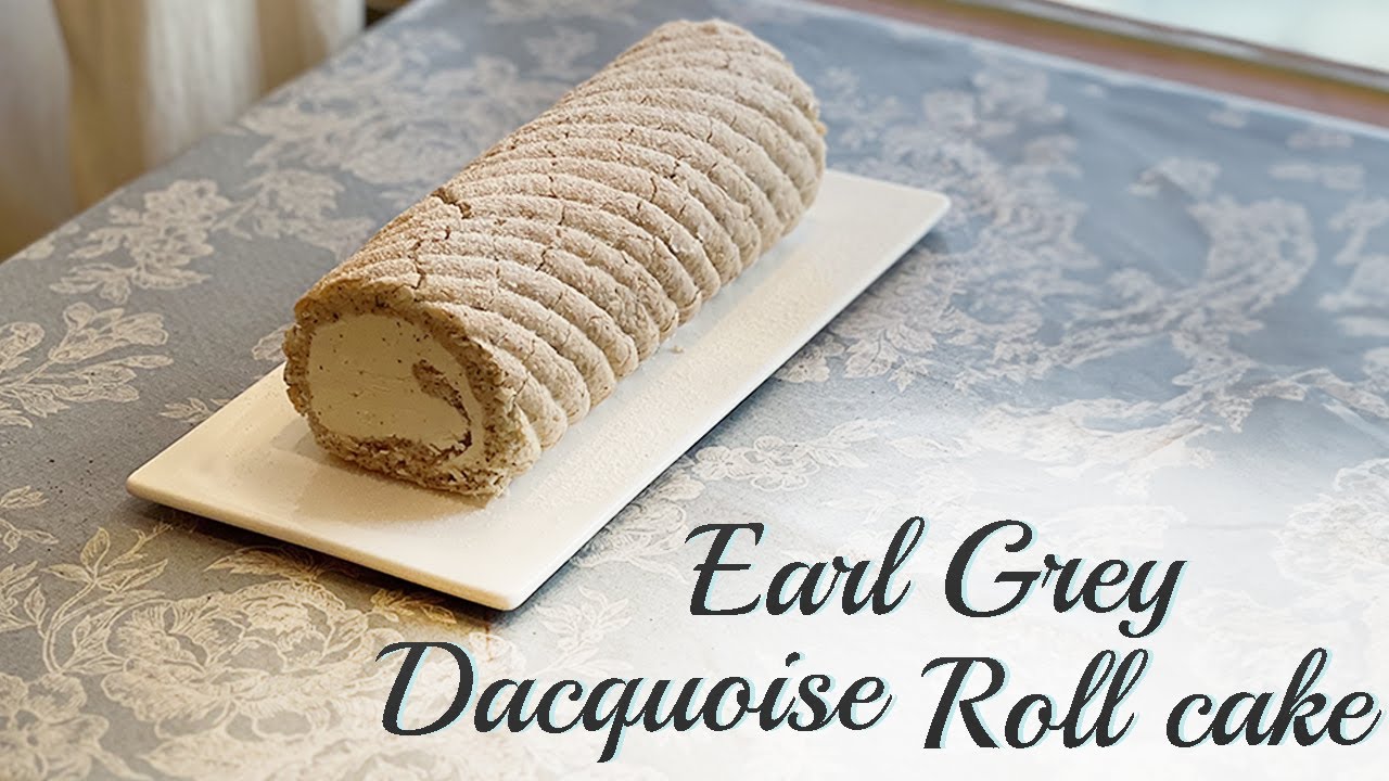 Class.14 - 얼그레이 다쿠아즈 롤케이크(레시피)