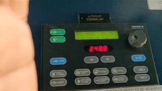 Off course and Off heading alarm in Auto pilot testing procedure explained !!