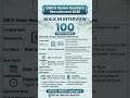 GMCH Senior Resident Recruitment 2026 – Walk in for 100 Posts