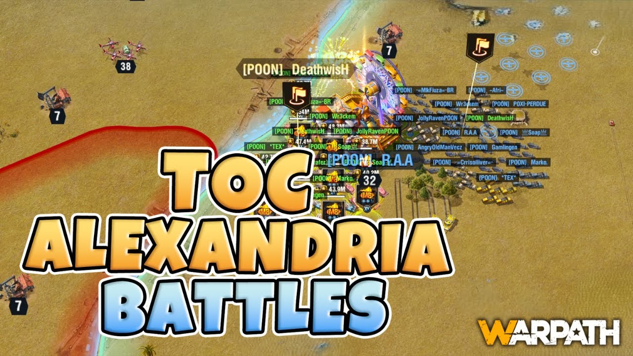 Warpath – ToC Alexandria Combat Footage