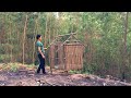 Episode 6. How to make a simple chicken coop, make a chicken coop, Vung building life