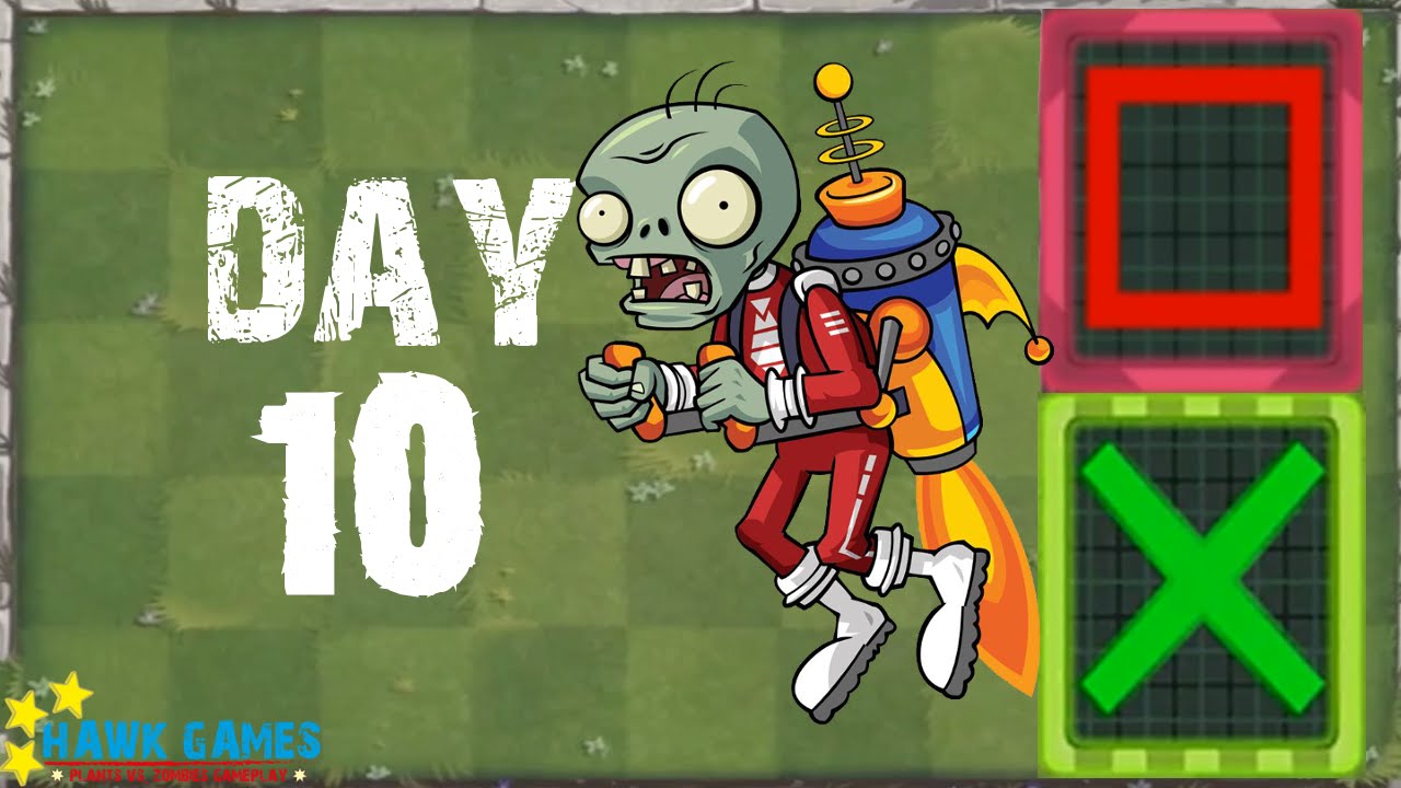 Plants vs Zombies 2 - Modern Day - Day 10 [Far Future] No Premium - YouTube