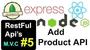 Create Add Product RestFul API in MERN Backend Project #mernproject