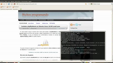 Instalar phpMyAdmin en ubuntu linux 10.04 Lucid Lynx