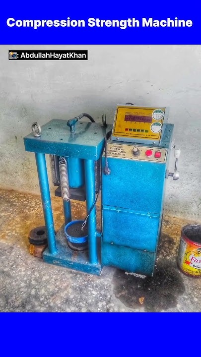 Compression Strength Testing Machine (for Bricks, Cubes, & Cylinders) # ...