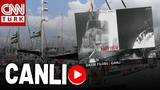 SON DAKİKA 🚨Gazze Filosu&#39;nda Saldırı Alarmı! | CANLI HABER