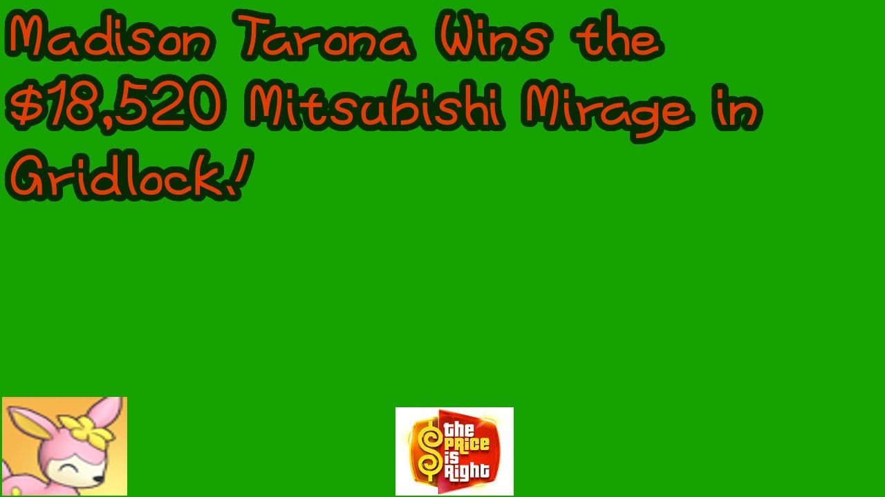 Gridlock Win on The Price is Right with Happy Deerling Voice in Pokepark 2