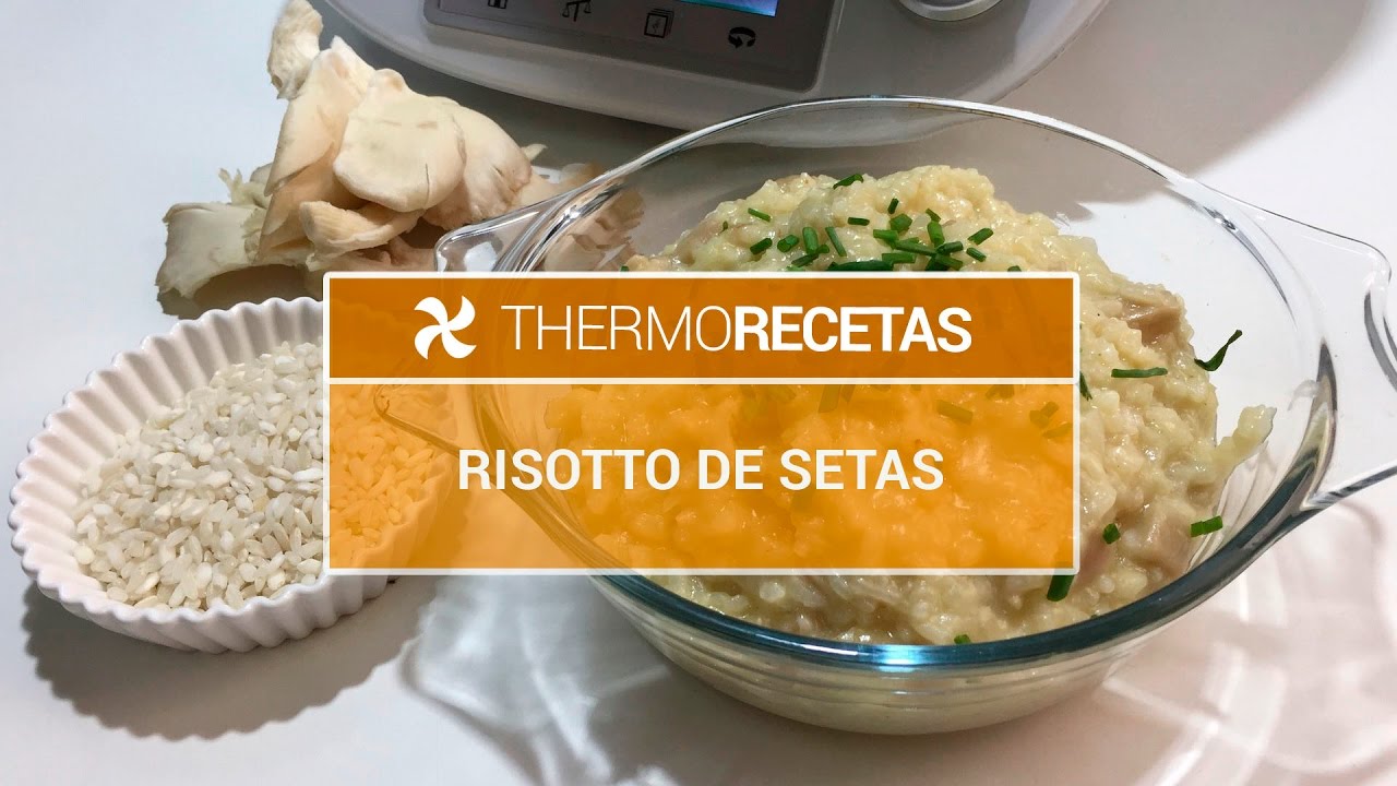 Risotto de setas Thermomix YouTube