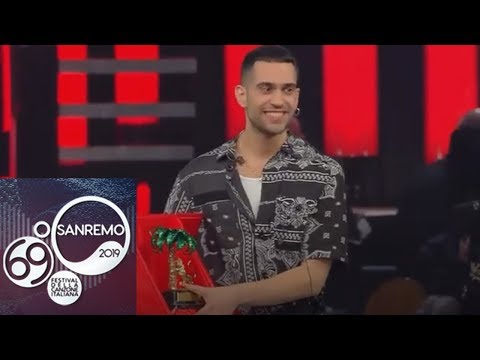 Sanremo 2019 - Mahmood vince la 69esima edizione del Festival