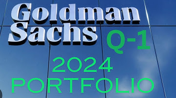 Goldman Sachs Q-1 Portfolio. @tonyspennyportfolio