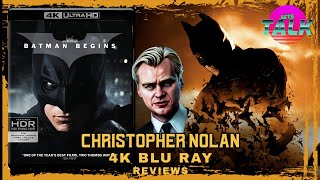 BATMAN BEGINS - FILM & 4K BLU RAY REVIEW - One of the best Batman movies!