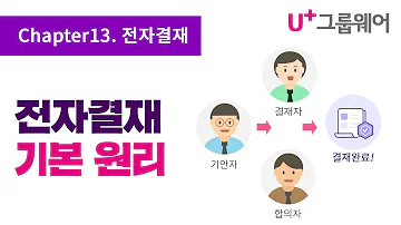 U 그룹웨어 13 전자결재 기본원리